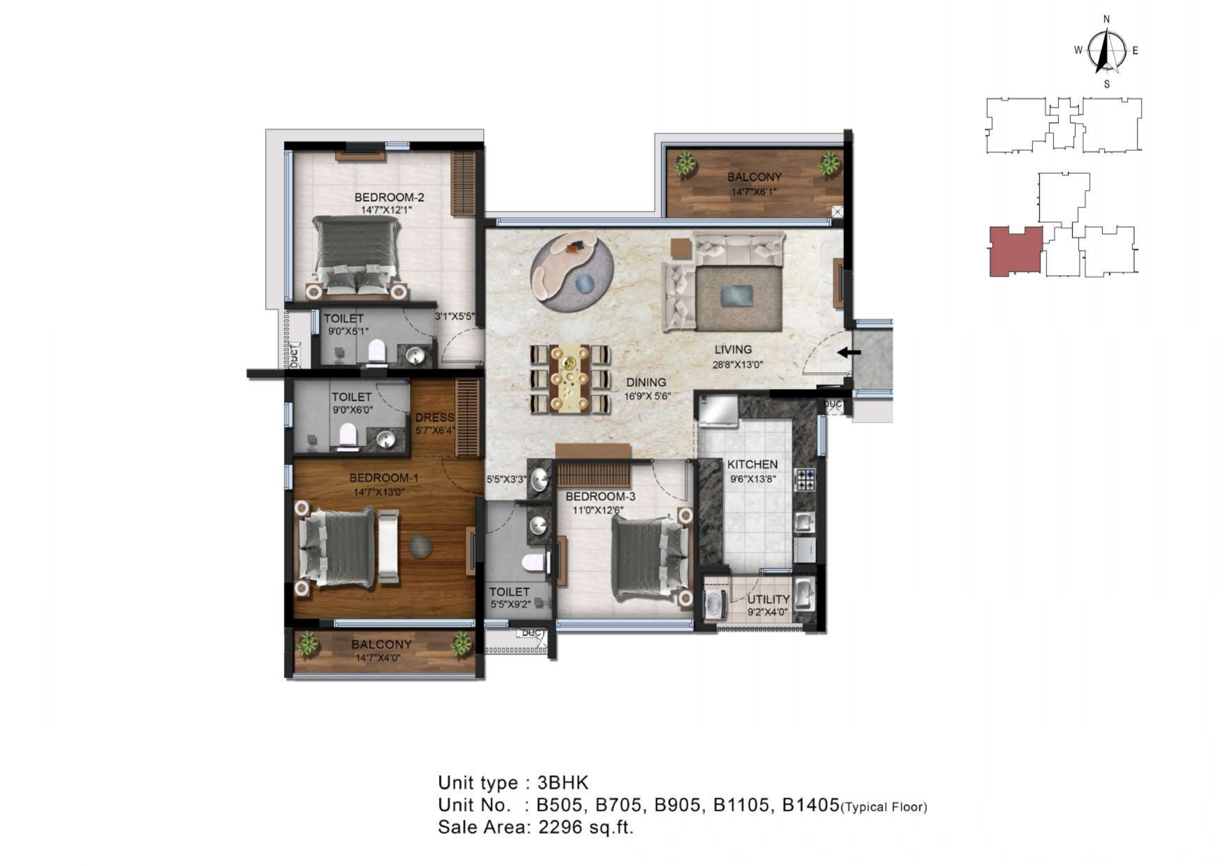 3 BHK - 05